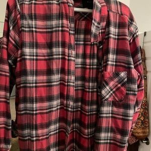 Rails red plaid flannel (medium)